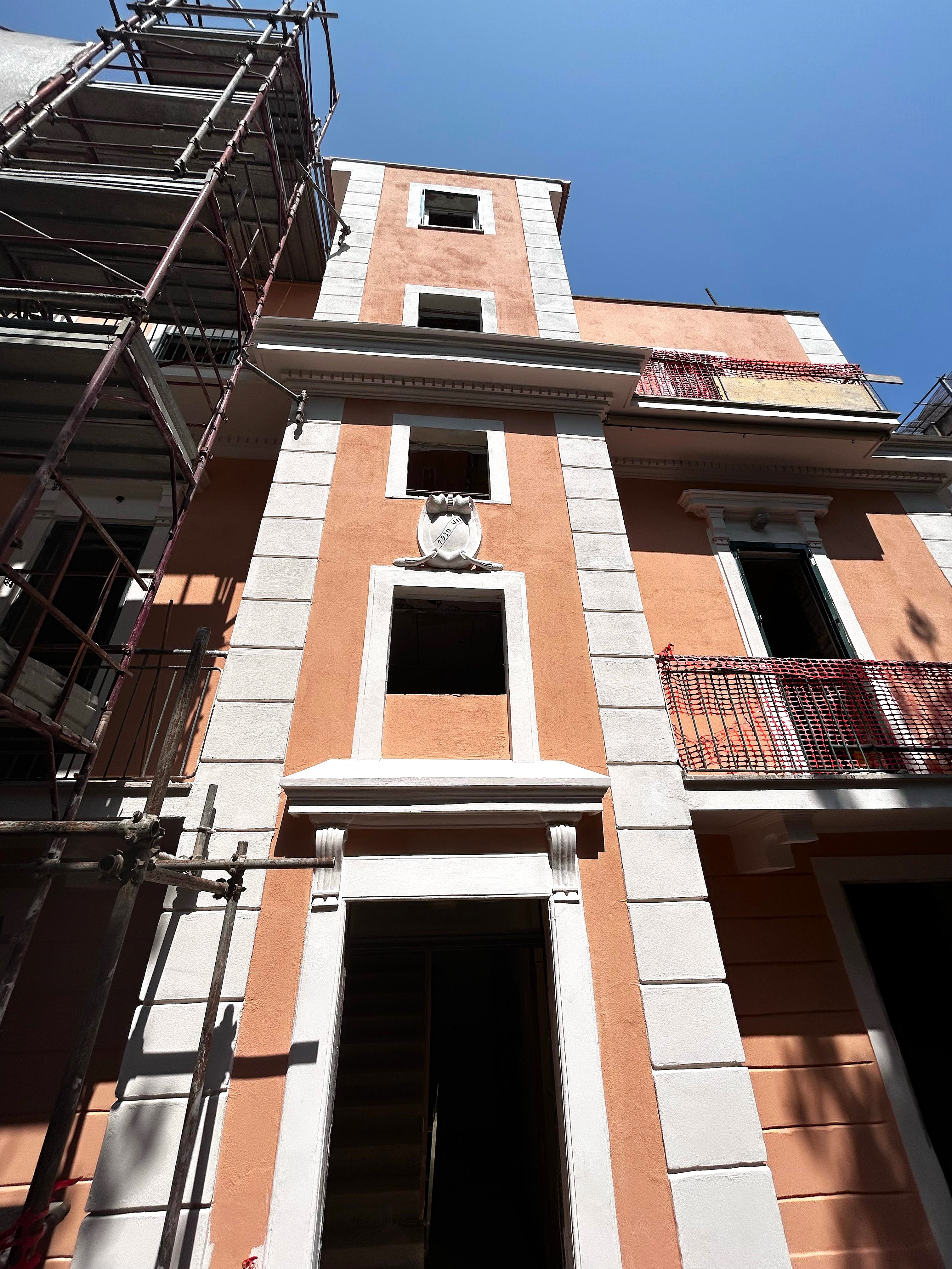 facciata villino Eustachio Sebastiani